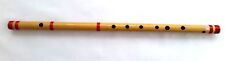 Ręcznie robiony indyjski unikalny wysokiej jakości muzyczny bambusowy flet Bansuri na koncert