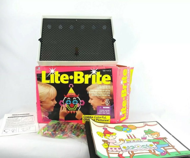 milton bradley lite brite