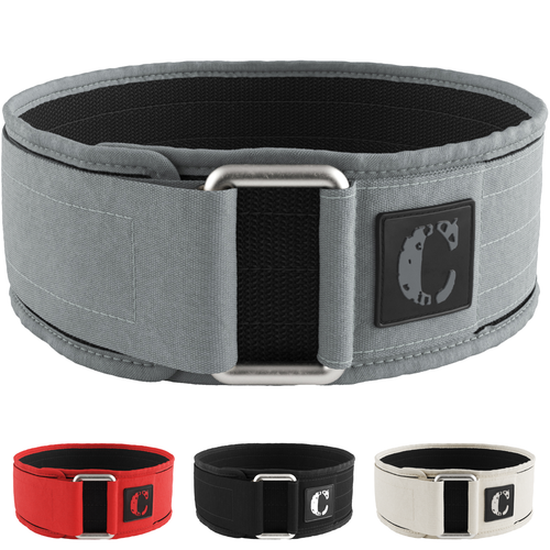 Contraband Black Label 4010 4 Inch Nylon Mens Weight Lifting Belt w/Hook & Loop - Picture 15 of 26