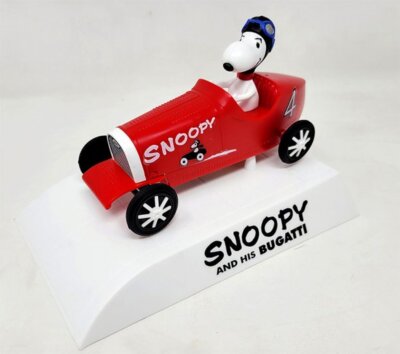 Snoopy and His Bugatti Race Car Monogram Re-Issue Model Kit MINT