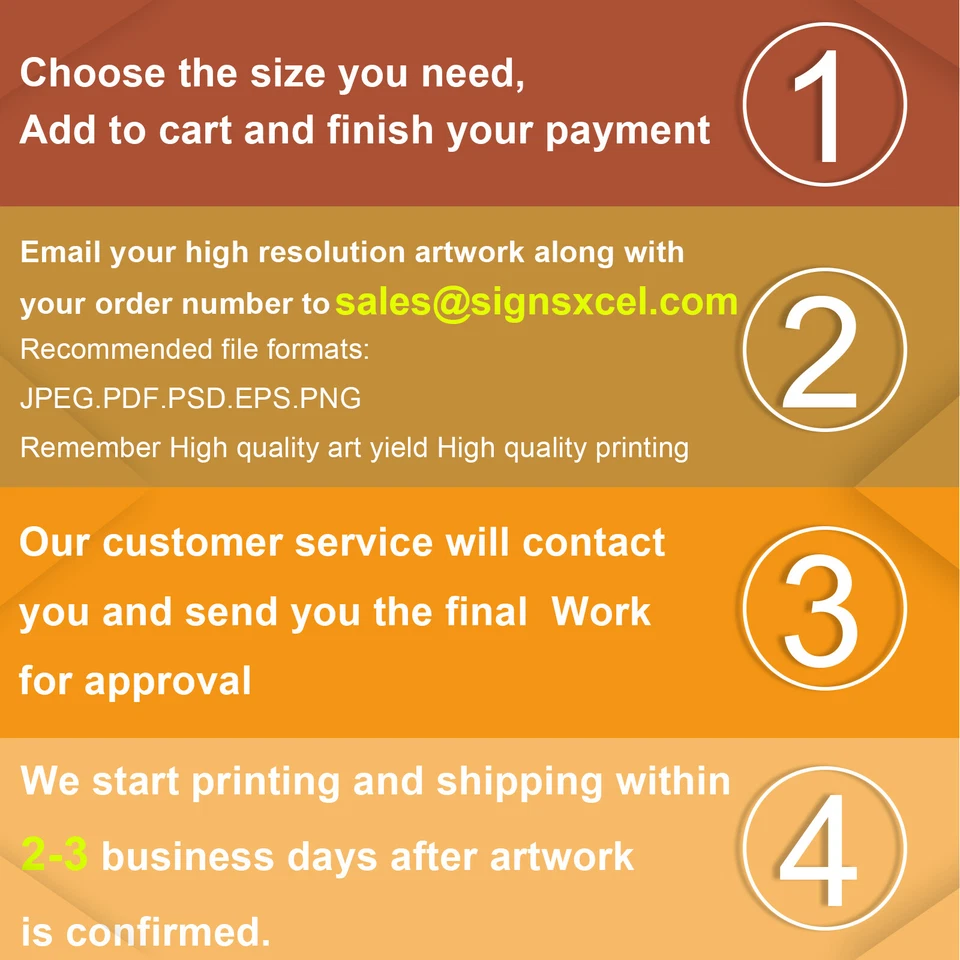 Custom Vinyl Banner and Sign, DIY Custom poster for Business Indoor Outdoor - Image 2 of 4