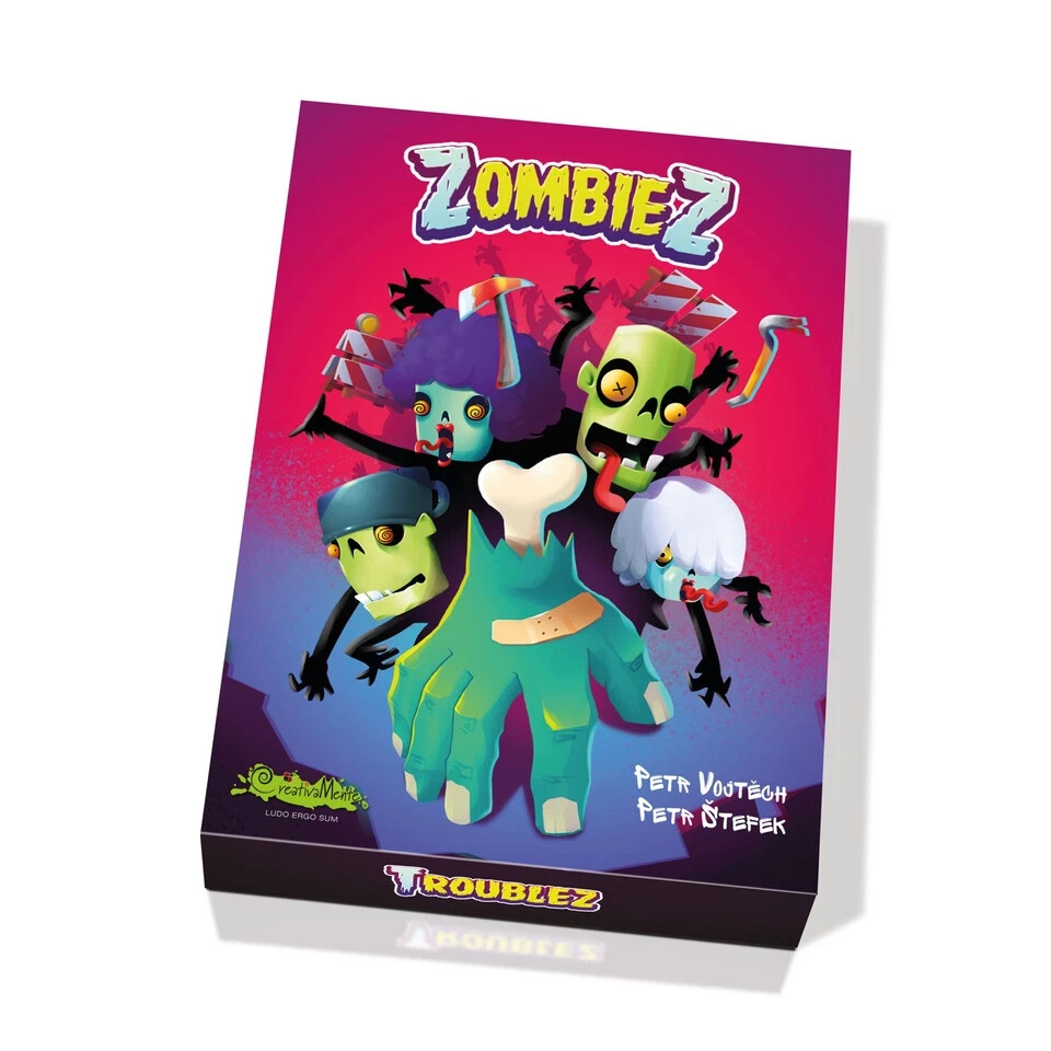 ZOMBIEZ gioco di carte IN ITALIANO Creativamente. Età 7+