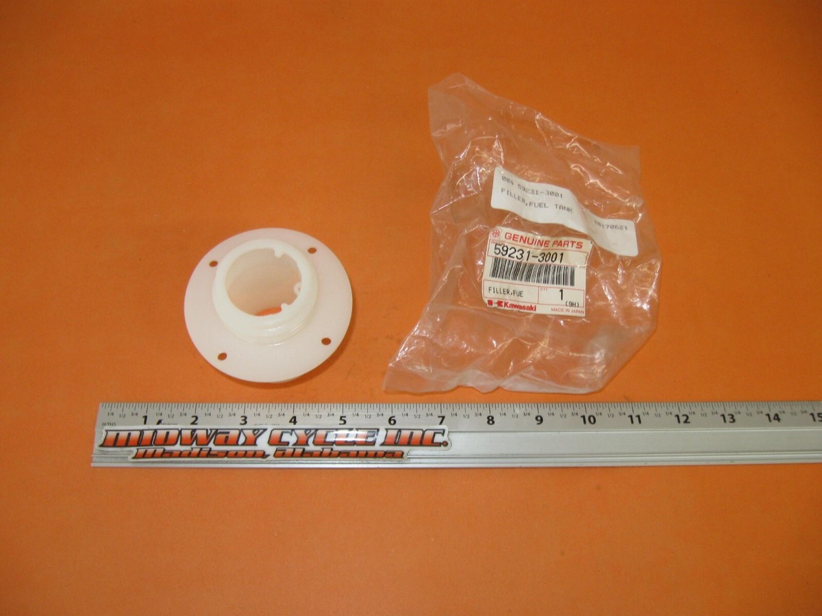 その他 1234 KAWASAKI 300 440 550 650 JET SKI NOS OEM FUEL TANK FILLER 59231