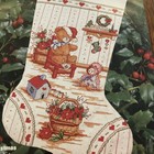 2 Bucilla Gallery of Stitches Cross Stitch Stocking Kits 33336 Yuletide 33332 Xm — photo 5