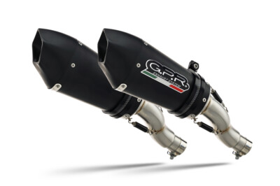 GPR Auspuffpaar zugelassen schwarz Titan Gpe Ann Kawasaki Z1000SX