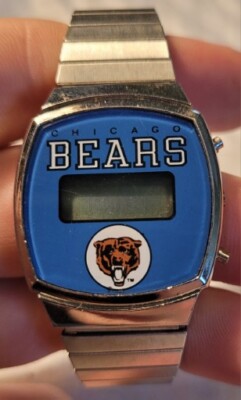 Vintage NFL Chicago Bears Digital Watch Football 