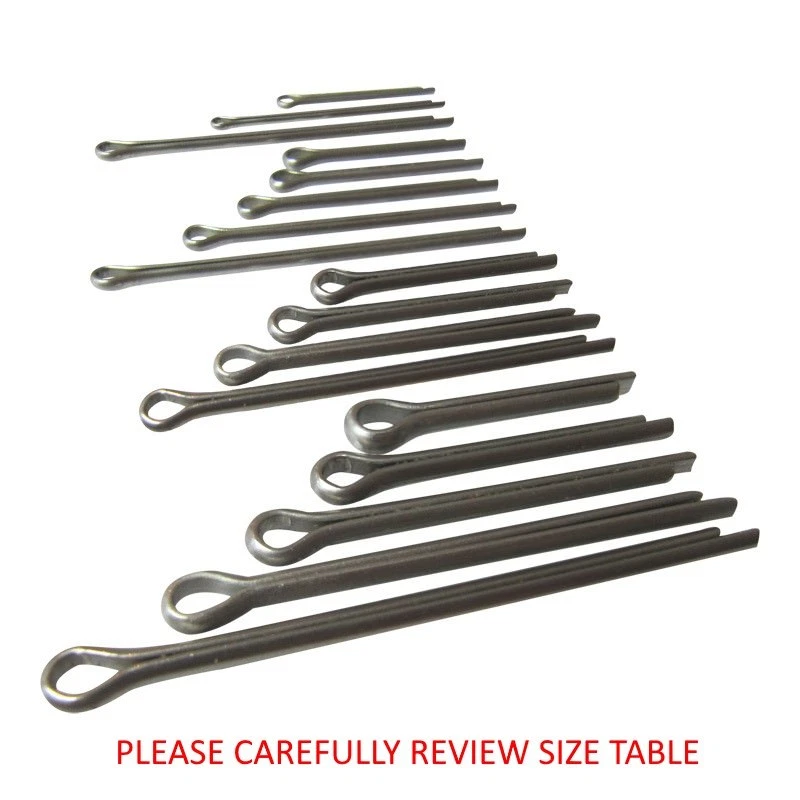 BOAT FITTINGS Split-Pins / Split Cotter Pins Stainless Steel A4-Marine Grade