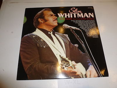 SLIM WHITMAN - Rose Marie And Other Love Songs - 1981 UK 16-track LP
