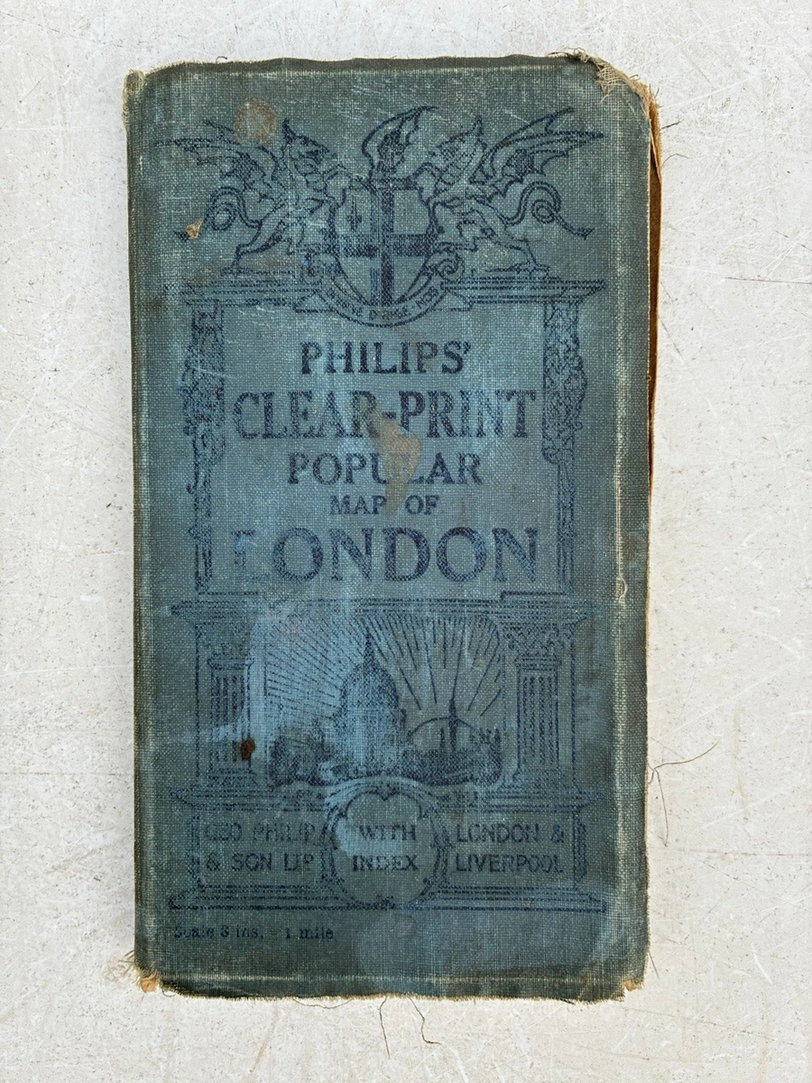 Philips Map in Antique Europe Maps & Atlases for sale | eBay UK
