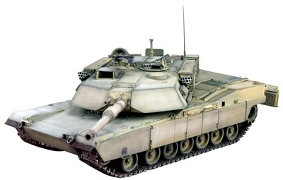 Tamiya italeri 6438 1/35 M1A1 Abrams (with internal parts)