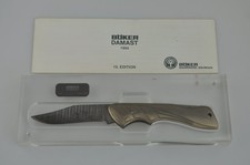 B&ouml;ker Damast Jahresmesser 1994 Sammler Zertifikat limitiert 183 / 999