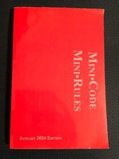 The Mini Code & Mini Rules Combo 2024 US Bank...
