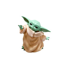 Star Wars The Mandalorian Baby Yoda Grogu Figure Toy   Cute Collectible.