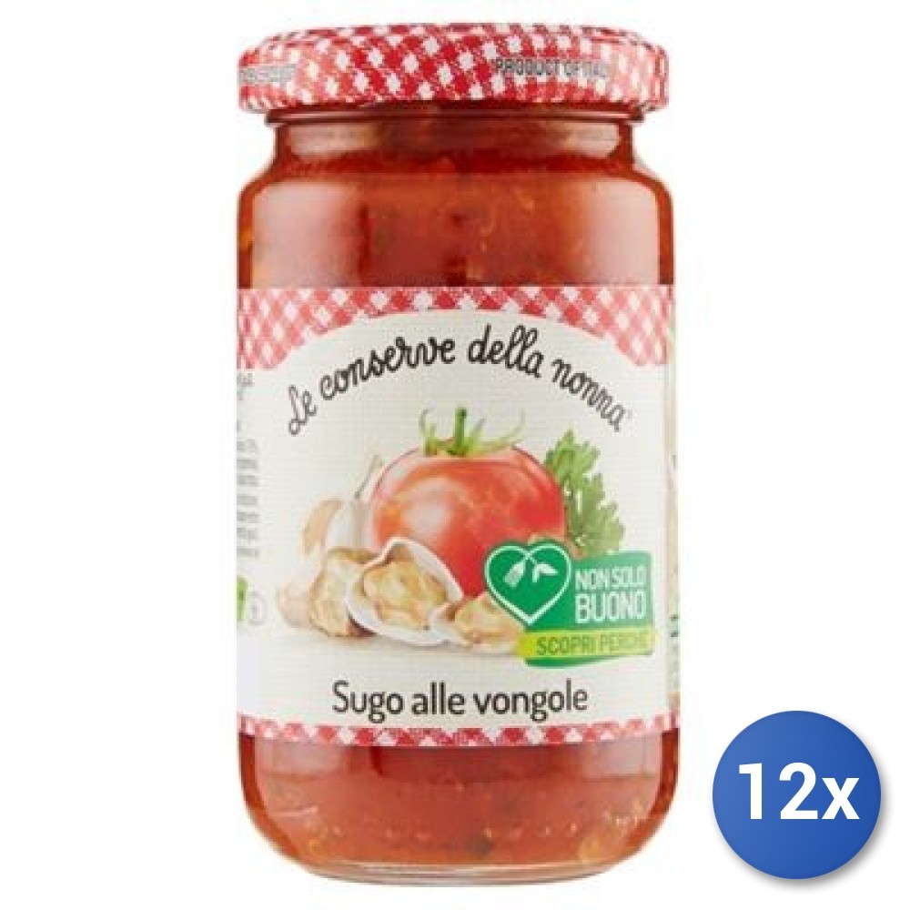 12X Multipack Grandma's Clam Sauce 190G