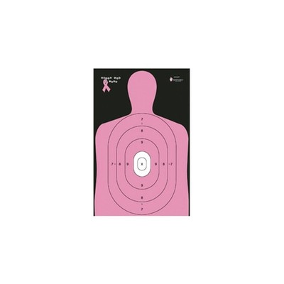 ACTION TARGETS B-27E-NPT ECON Pink TRGT 100 Pack