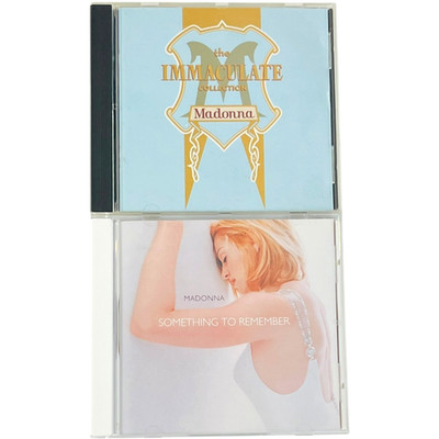 Madonna - The Immaculate Collection / Something To Remember CD - LOT of 2