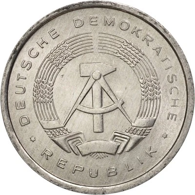 [#501767] Münze, GERMAN-DEMOCRATIC REPUBLIC, 5 Pfennig, 1979, Berlin, UNZ, Alumi - Bild 1 von 2