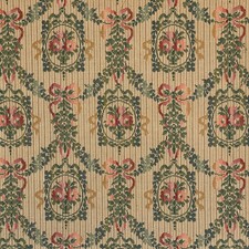 Antique 1920's brocade jacquard fabric sample UNUSED vintage upholstery tap