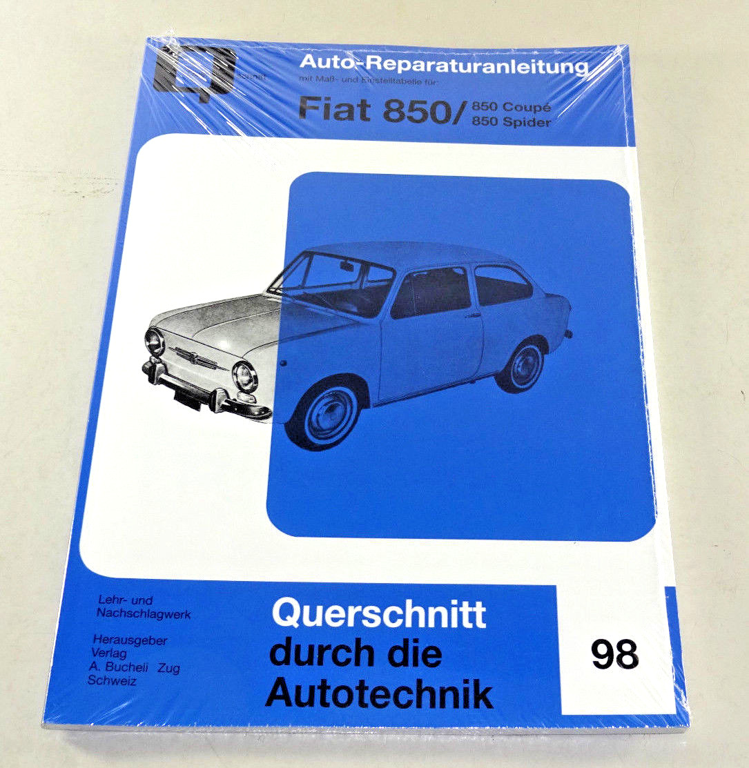 Repair Manual - Fiat 850 - 850 Coupe / 850 Spider