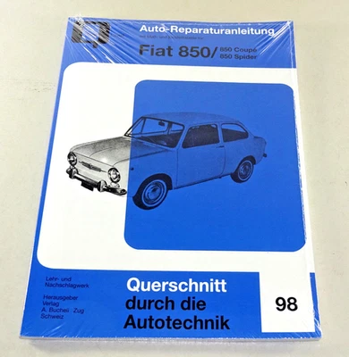 Manuel De Réparation - Fiat 850 - 850 Coupé / 850 SPIDER - Photo 1/2
