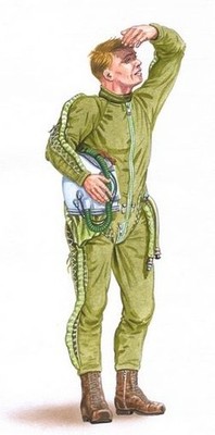 Plus Model AL4012 - 1:48 Resin Bausatz Warsaw pact pilot