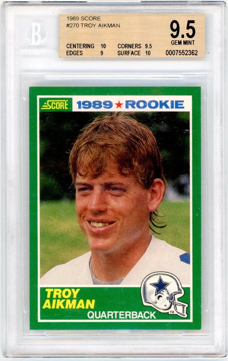 Troy Aikman Rookie Football Cards for sale | eBay
