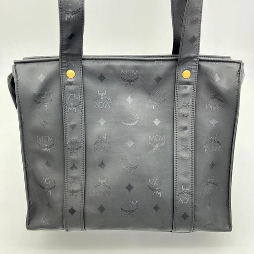MCM Tasche Schultertasche Visetos Gold Hardware PVC - Bild 3 von 18