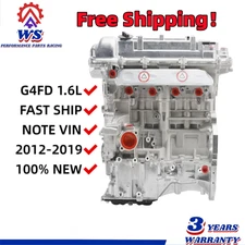 Long Block Engine Assembly For Kia Rio Soul Hyundai Veloster G4FD 1.6L 2012-2019