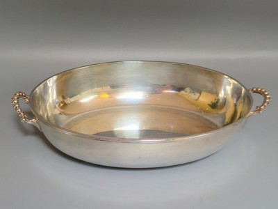 Antique Mappin & Webb Prince s Plate Silver Plate Handled Serving Bowl 4680