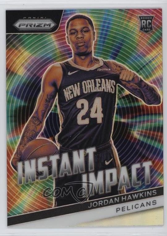 2023-24 Panini Prizm Instant Impact Silver Jordan Hawkins #13 Rookie RC 1aa0