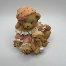 VTG Enesco Cherished Teddies Carrie 141321 The Future Beareth All Things 1995