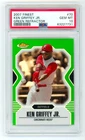 2007 Topps Finest Green Refractor Ken Griffey Jr 140/199 PSA 10 HOF SP Card #70