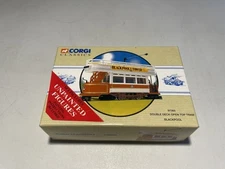 Corgi Classics 97365 Double Decked Open Top Tram - Blackpool - Boxed