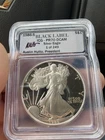 1986 S American Silver Eagle Dollar Proof ICG Black Label PR70 DCAM 1 of 249