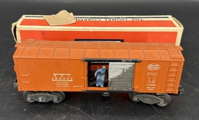 Vintage Lionel Postwar Electric Train 3464 S.F. Box Car in Original Box