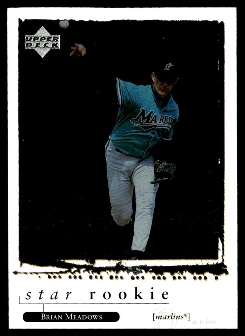 1998 Upper Deck Brian Meadows Florida Marlins #597