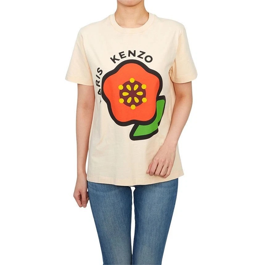 T shirt donna Kenzo Pop manica corta 130121513