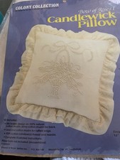 Bow Of Roses Candlewick Pillow Kit - Greever ...