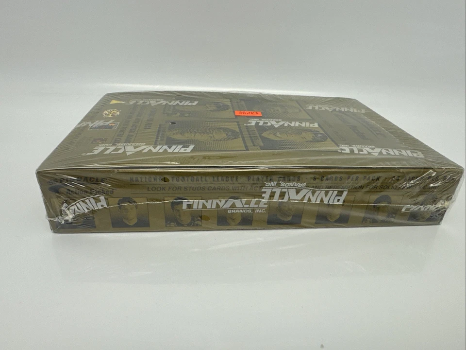 ULTRA RARO 1996 Pinnacle Paquete de Acción Fútbol Hobby Box DIAMANTES? ¿ORO 24KT? Foto 4 de 4