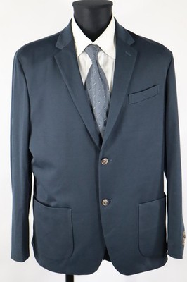 Amazon Essentials dunkelblaues Sakko Gr.L Polyester Baumwolle Elasthan Top Zust.
