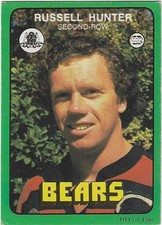 1978 Nrl Rugby League Scanlens (104) Russell HUNTER Bears
