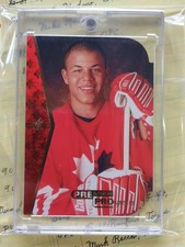 JAROME IGINLA 1995 SP Premier Prospects Die Cut Rookie Card #181. rookie card picture