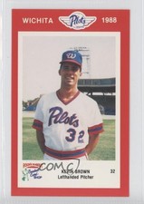 1988 Rock's Dugout Wichita Pilots Kevin Brown #32 0q3