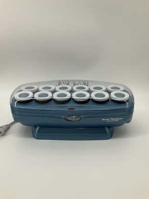BaByliss PRO Nano Titanium Electric Hot Rollers Blue Plastic Titanium Unisex