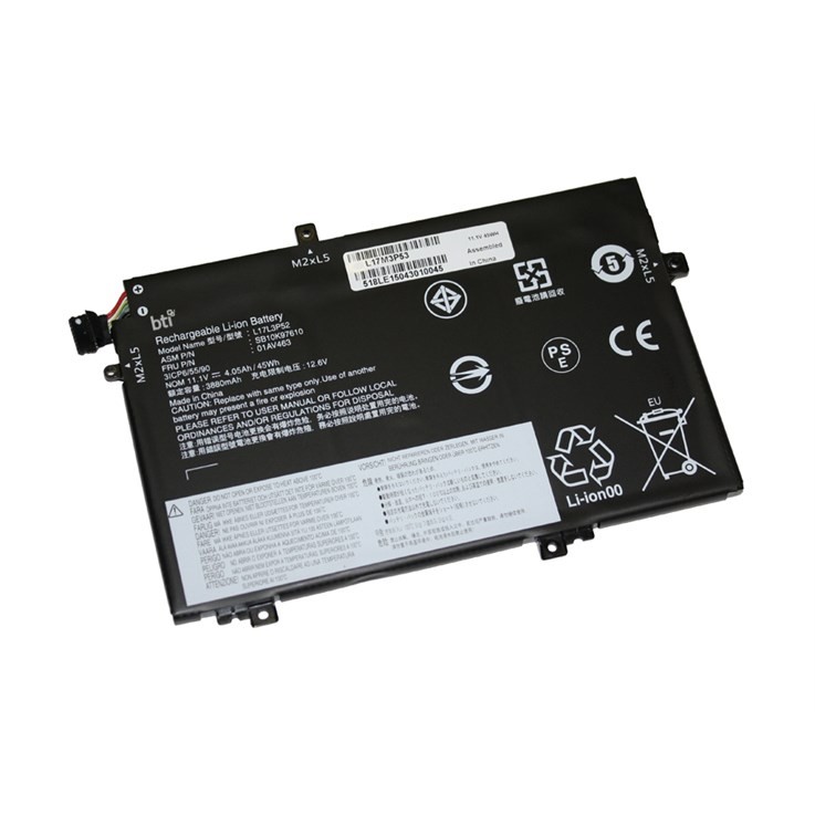 BTI SB10K97610 compatible 45Wh 3-cell battery for LENOVO ThinkPad L480 L490 L580