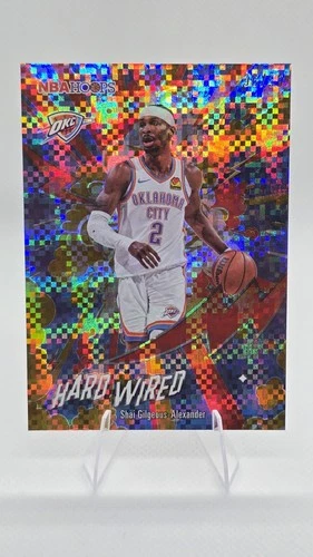 2025-26 Topps NBA Hoops Hardwired Shai Gilgeous-Alexander Thunder Gold /50 SSP
