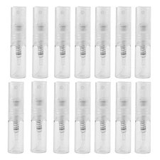 2ml Refillable Empty Bottle 100Pcs Transparent Plastic Atomizer Sprayer