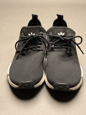 Adidas Womens NMD R1 Black Running Shoes Sneakers Size 11 GY8537