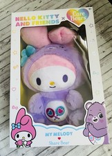Care Bears X Hello Kitty Share Bear As My Melody 10" Collectible Plush