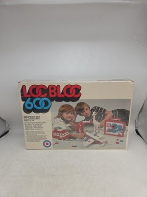 [SEALED] Entex Loc Bloc 600 Construction Building Blocks Set Various Shapes
